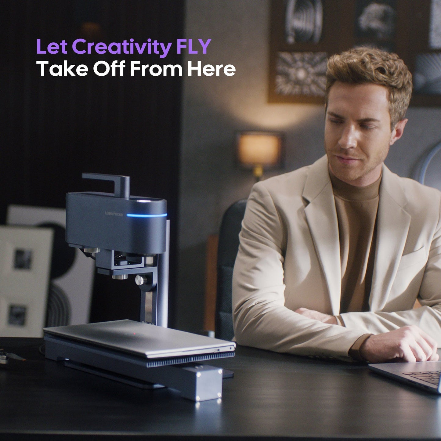 LaserPecker LP4 - The World's First Dual-laser Engraver for Most Materials