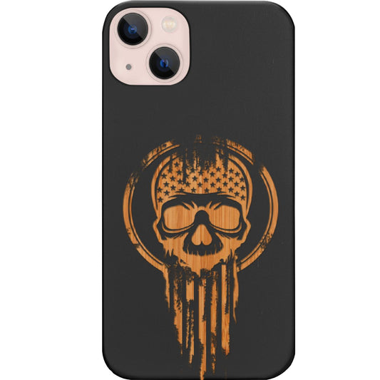 American Warrior Skull - Engraved Phone Case for iPhone 15/iPhone 15 Plus/iPhone 15 Pro/iPhone 15 Pro Max/iPhone 14/
iPhone 14 Plus/iPhone 14 Pro/iPhone 14 Pro Max/iPhone 13/iPhone 13 Mini/
iPhone 13 Pro/iPhone 13 Pro Max/iPhone 12 Mini/iPhone 12/
iPhone 12 Pro Max/iPhone 11/iPhone 11 Pro/iPhone 11 Pro Max/iPhone X/Xs Universal/iPhone XR/iPhone Xs Max/
Samsung S23/Samsung S23 Plus/Samsung S23 Ultra/Samsung S22/Samsung S22 Plus/Samsung S22 Ultra/Samsung S21