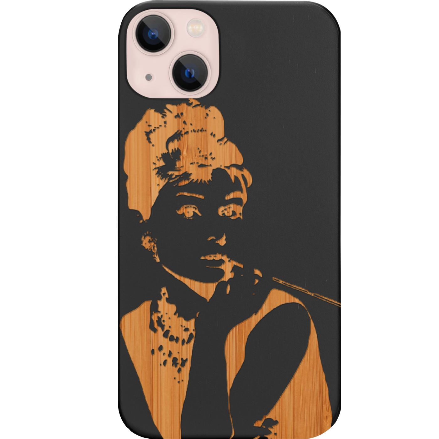 Audrey Hepburn - Engraved Phone Case for iPhone 15/iPhone 15 Plus/iPhone 15 Pro/iPhone 15 Pro Max/iPhone 14/
    iPhone 14 Plus/iPhone 14 Pro/iPhone 14 Pro Max/iPhone 13/iPhone 13 Mini/
    iPhone 13 Pro/iPhone 13 Pro Max/iPhone 12 Mini/iPhone 12/
    iPhone 12 Pro Max/iPhone 11/iPhone 11 Pro/iPhone 11 Pro Max/iPhone X/Xs Universal/iPhone XR/iPhone Xs Max/
    Samsung S23/Samsung S23 Plus/Samsung S23 Ultra/Samsung S22/Samsung S22 Plus/Samsung S22 Ultra/Samsung S21