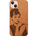 Audrey Hepburn - Engraved Phone Case