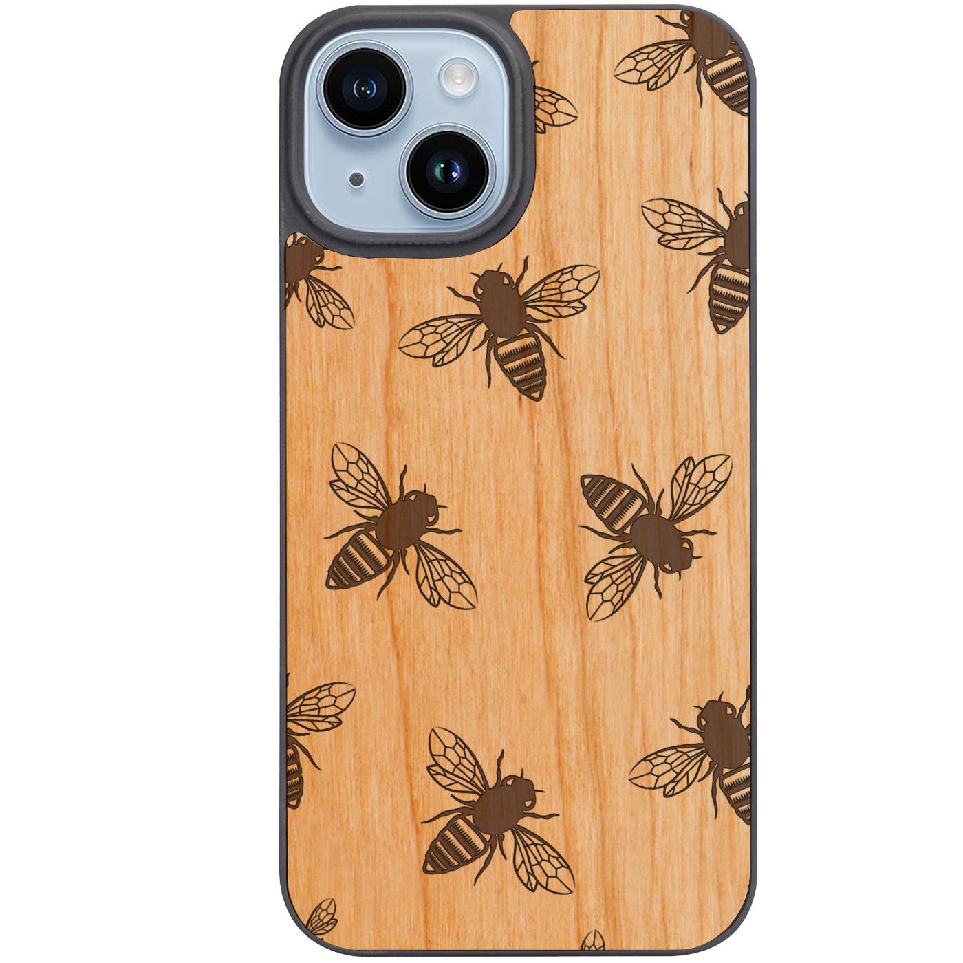 Bee 3 - Engraved Phone Case