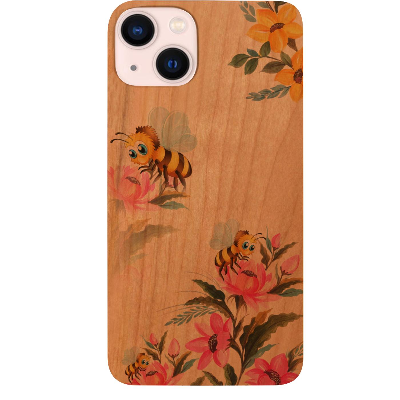 Bee on Flower - UV Color Printed Phone Case for iPhone 15/iPhone 15 Plus/iPhone 15 Pro/iPhone 15 Pro Max/iPhone 14/
    iPhone 14 Plus/iPhone 14 Pro/iPhone 14 Pro Max/iPhone 13/iPhone 13 Mini/
    iPhone 13 Pro/iPhone 13 Pro Max/iPhone 12 Mini/iPhone 12/
    iPhone 12 Pro Max/iPhone 11/iPhone 11 Pro/iPhone 11 Pro Max/iPhone X/Xs Universal/iPhone XR/iPhone Xs Max/
    Samsung S23/Samsung S23 Plus/Samsung S23 Ultra/Samsung S22/Samsung S22 Plus/Samsung S22 Ultra/Samsung S21