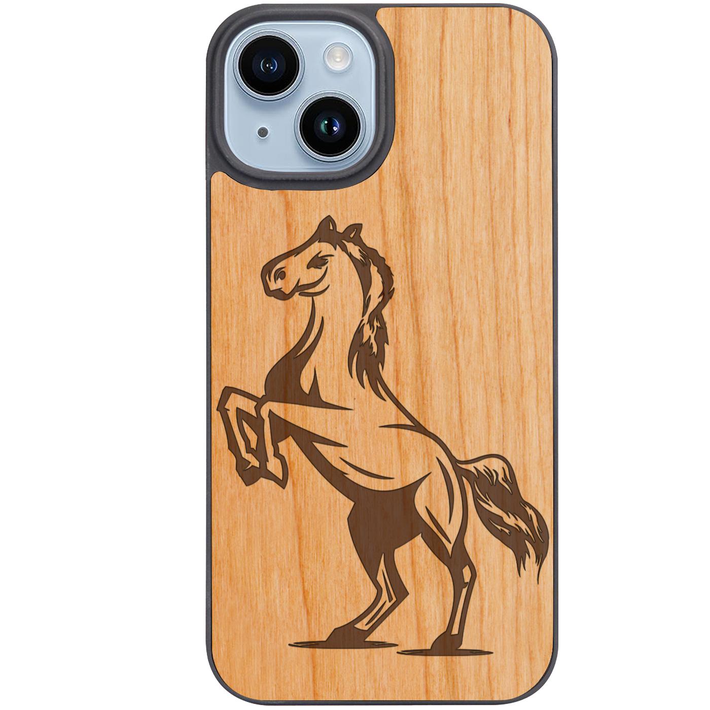 Blazer Horse - Engraved Phone Case