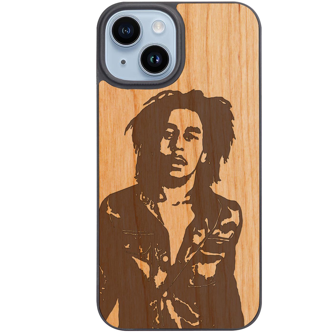 Bob Marley 2 - Engraved Phone Case