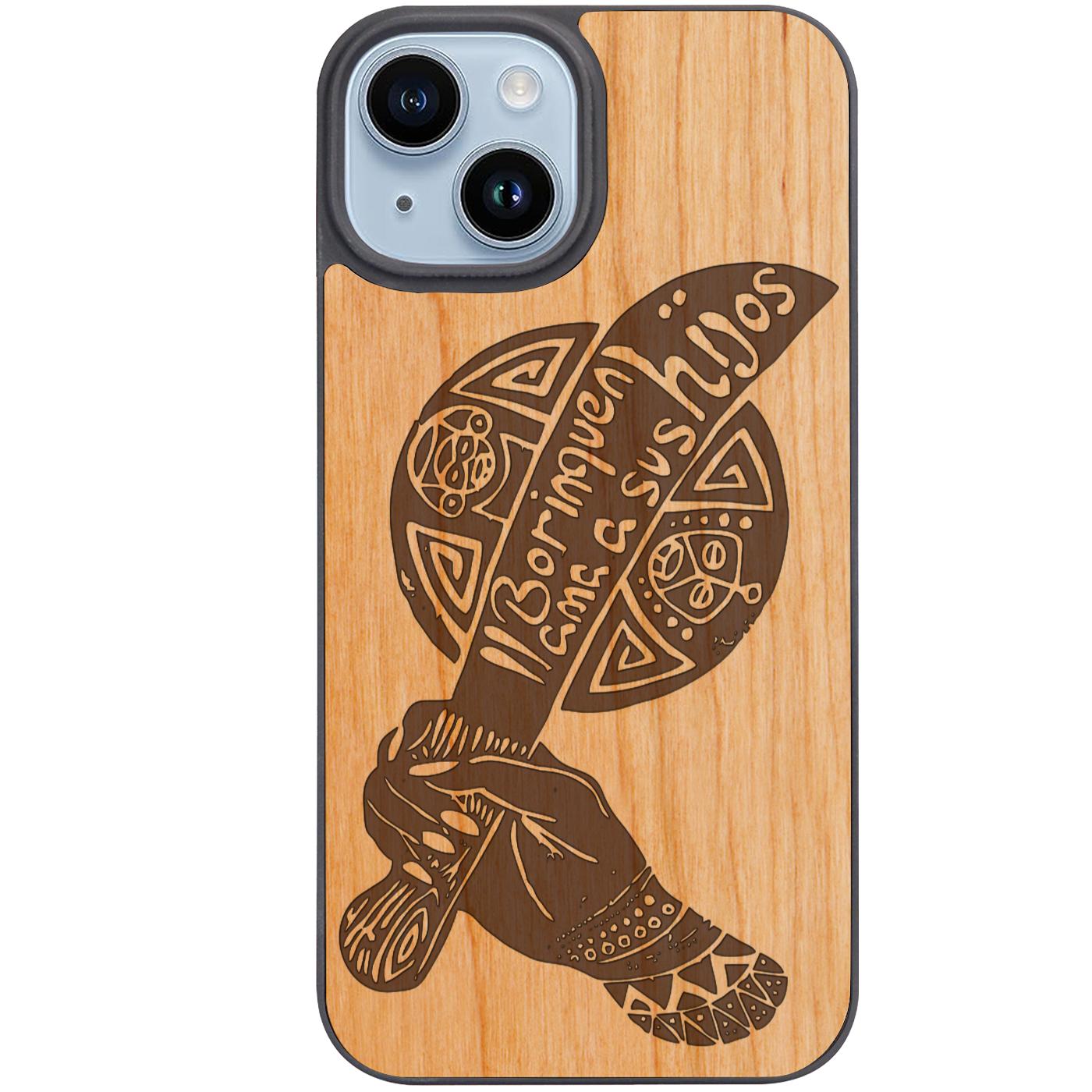 Borinquen - Engraved Phone Case