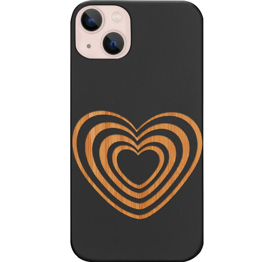 Brown Retro Heart - Engraved Phone Case for iPhone 15/iPhone 15 Plus/iPhone 15 Pro/iPhone 15 Pro Max/iPhone 14/
iPhone 14 Plus/iPhone 14 Pro/iPhone 14 Pro Max/iPhone 13/iPhone 13 Mini/
iPhone 13 Pro/iPhone 13 Pro Max/iPhone 12 Mini/iPhone 12/
iPhone 12 Pro Max/iPhone 11/iPhone 11 Pro/iPhone 11 Pro Max/iPhone X/Xs Universal/iPhone XR/iPhone Xs Max/
Samsung S23/Samsung S23 Plus/Samsung S23 Ultra/Samsung S22/Samsung S22 Plus/Samsung S22 Ultra/Samsung S21