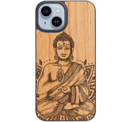 Buddha 2 - Engraved Phone Case