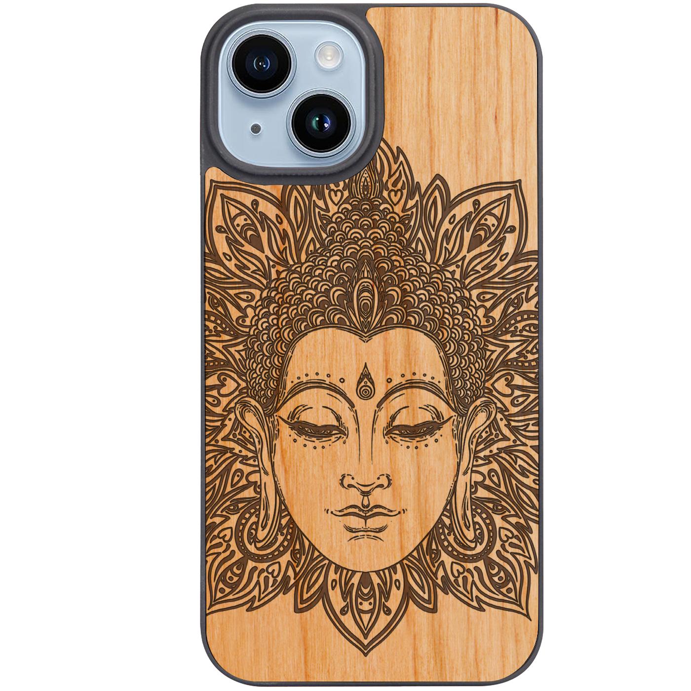 Buddha 3 - Engraved Phone Case