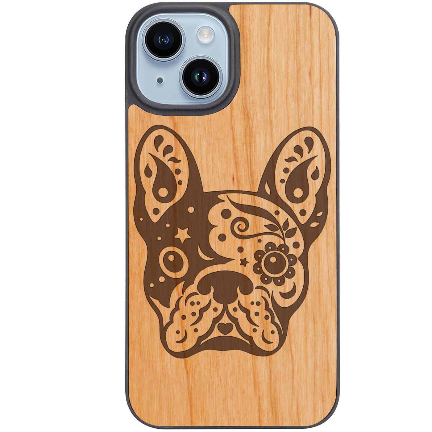 Bulldog - Engraved Phone Case