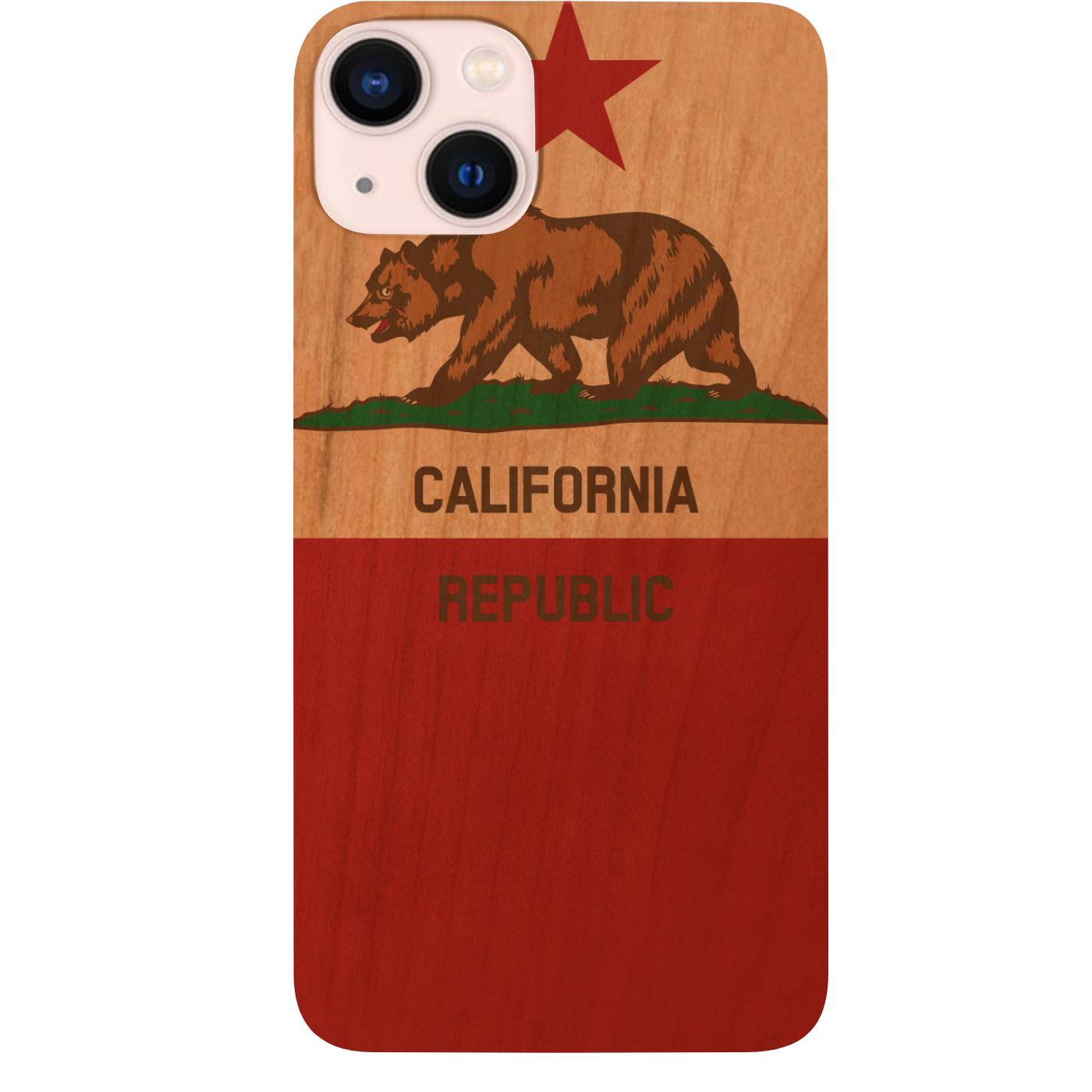 California Flag UV Color Printed Phone Case