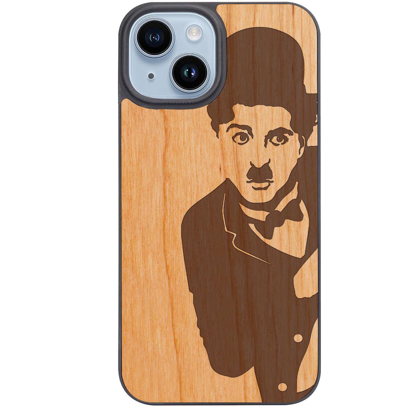 Charlie Chaplin 2 - Engraved Phone Case