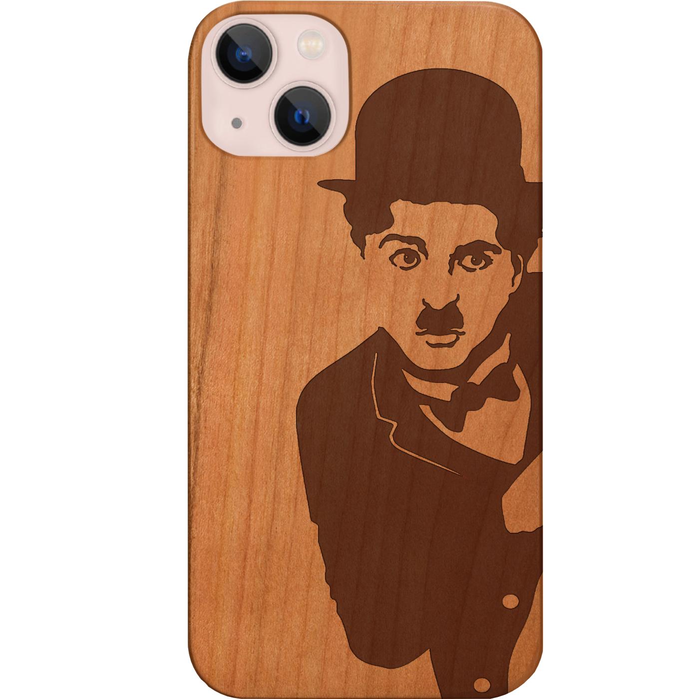 Charlie Chaplin 2 Engraved Phone Case