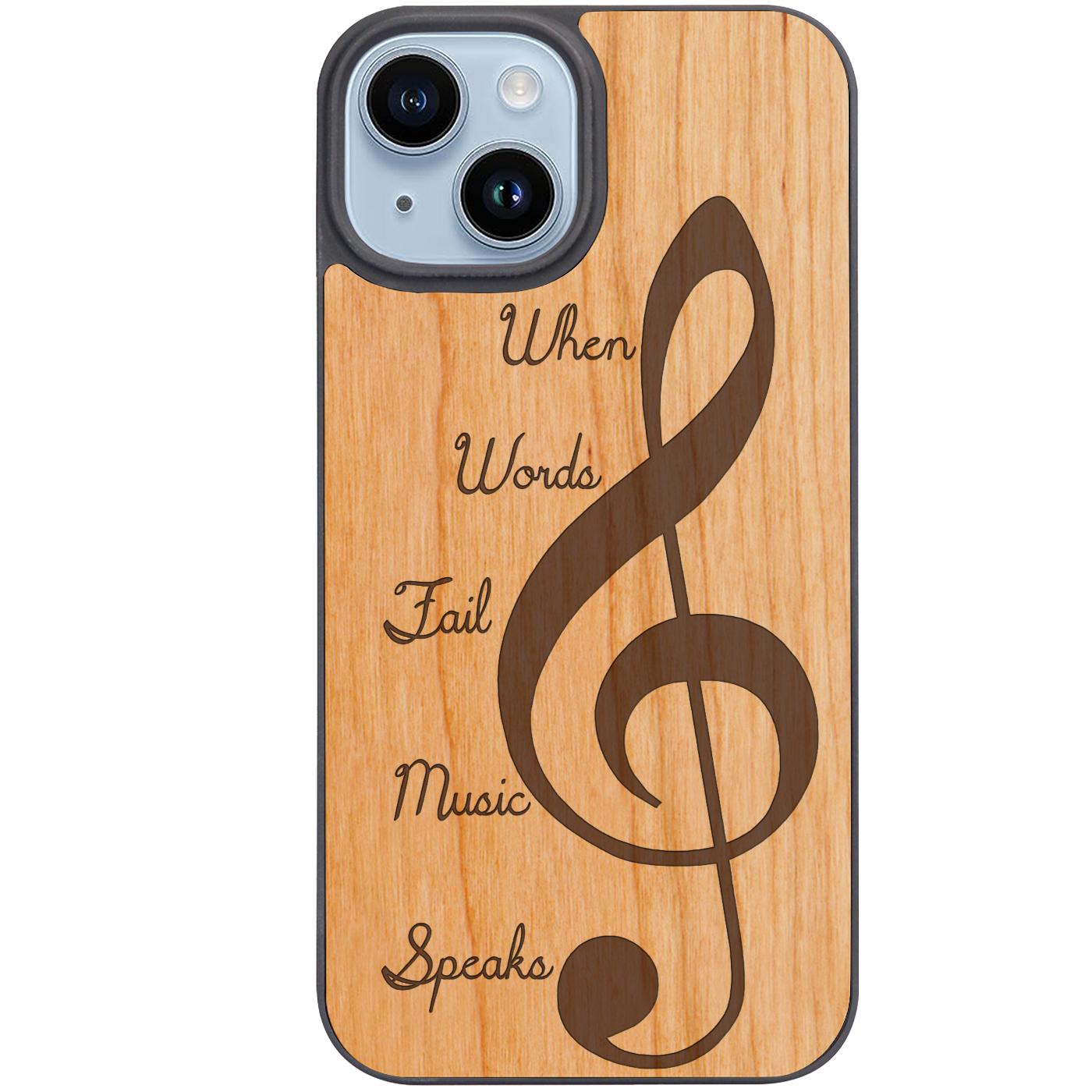 Clef 2 - Engraved Phone Case