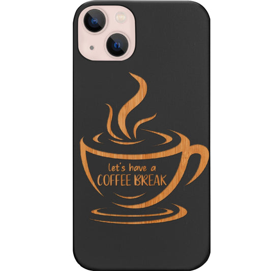 Coffee Break - Engraved Phone Case for iPhone 15/iPhone 15 Plus/iPhone 15 Pro/iPhone 15 Pro Max/iPhone 14/
iPhone 14 Plus/iPhone 14 Pro/iPhone 14 Pro Max/iPhone 13/iPhone 13 Mini/
iPhone 13 Pro/iPhone 13 Pro Max/iPhone 12 Mini/iPhone 12/
iPhone 12 Pro Max/iPhone 11/iPhone 11 Pro/iPhone 11 Pro Max/iPhone X/Xs Universal/iPhone XR/iPhone Xs Max/
Samsung S23/Samsung S23 Plus/Samsung S23 Ultra/Samsung S22/Samsung S22 Plus/Samsung S22 Ultra/Samsung S21