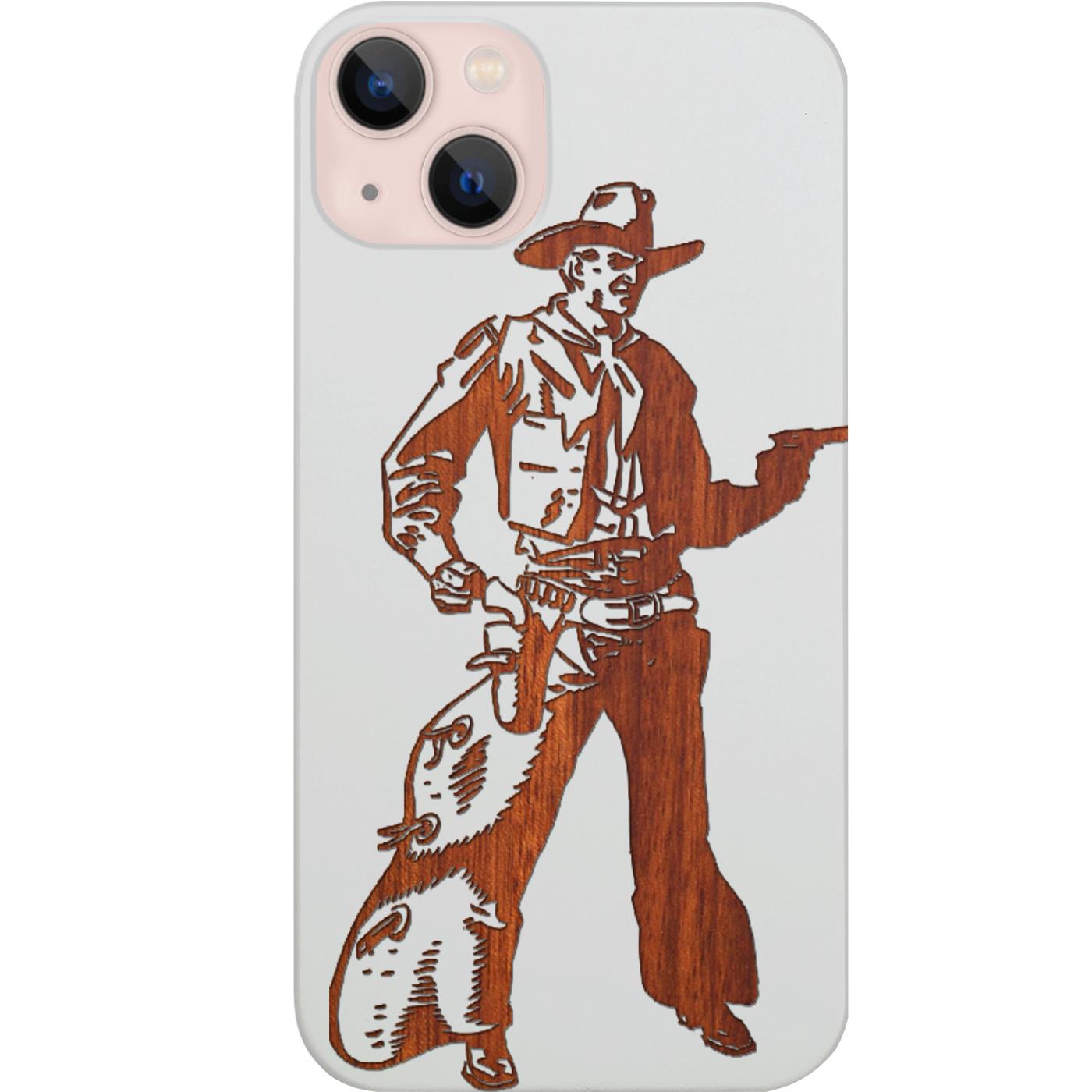 Cowboy 2 - Engraved Phone Case