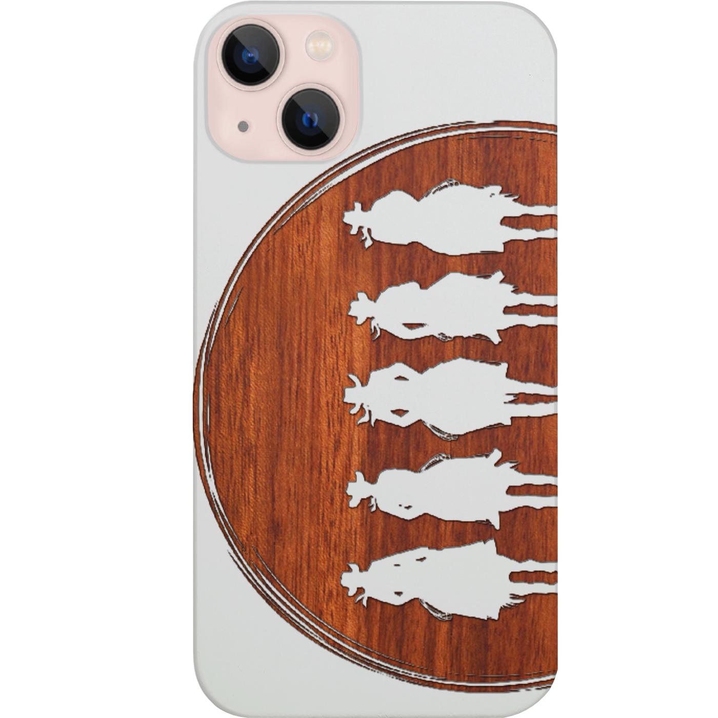 Cowboy Gang - Engraved Phone Case