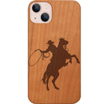 Cowboy Lasso - Engraved Phone Case
