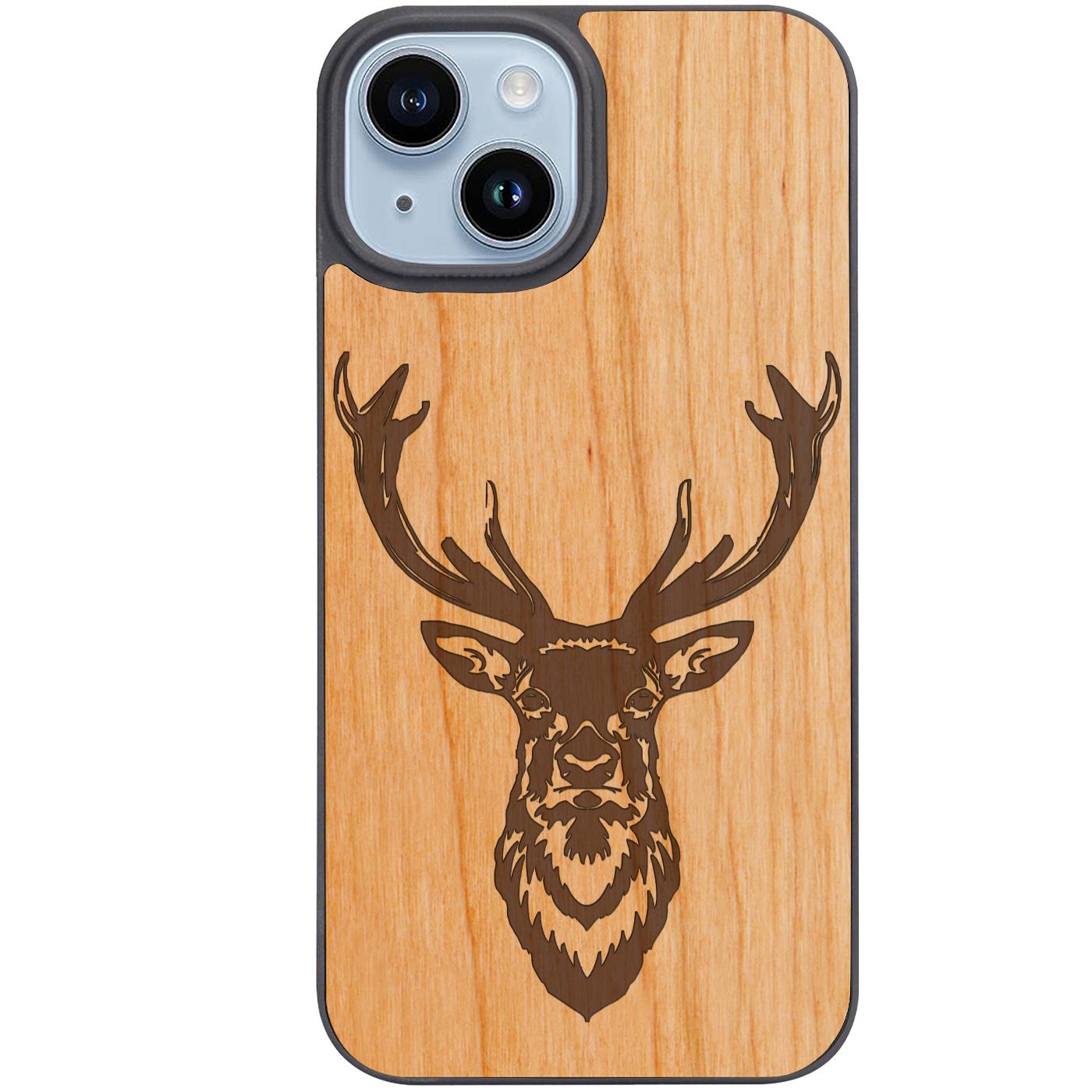 Deer 2 - Engraved Phone Case
