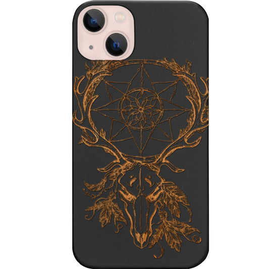 Deer Skull - Engraved Phone Case for iPhone 15/iPhone 15 Plus/iPhone 15 Pro/iPhone 15 Pro Max/iPhone 14/
iPhone 14 Plus/iPhone 14 Pro/iPhone 14 Pro Max/iPhone 13/iPhone 13 Mini/
iPhone 13 Pro/iPhone 13 Pro Max/iPhone 12 Mini/iPhone 12/
iPhone 12 Pro Max/iPhone 11/iPhone 11 Pro/iPhone 11 Pro Max/iPhone X/Xs Universal/iPhone XR/iPhone Xs Max/
Samsung S23/Samsung S23 Plus/Samsung S23 Ultra/Samsung S22/Samsung S22 Plus/Samsung S22 Ultra/Samsung S21