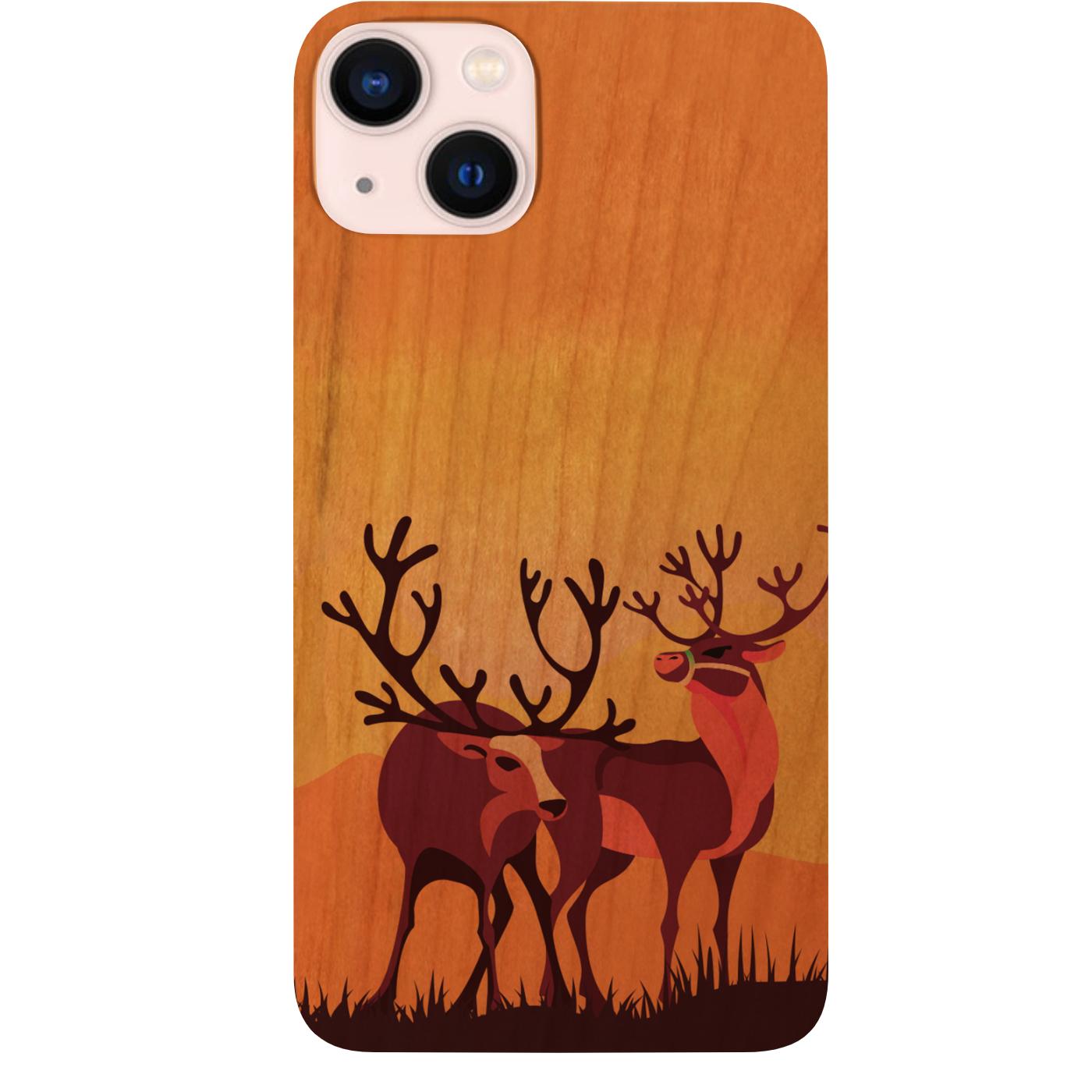 Deers in The Field - UV Color Printed Phone Case for iPhone 15/iPhone 15 Plus/iPhone 15 Pro/iPhone 15 Pro Max/iPhone 14/
    iPhone 14 Plus/iPhone 14 Pro/iPhone 14 Pro Max/iPhone 13/iPhone 13 Mini/
    iPhone 13 Pro/iPhone 13 Pro Max/iPhone 12 Mini/iPhone 12/
    iPhone 12 Pro Max/iPhone 11/iPhone 11 Pro/iPhone 11 Pro Max/iPhone X/Xs Universal/iPhone XR/iPhone Xs Max/
    Samsung S23/Samsung S23 Plus/Samsung S23 Ultra/Samsung S22/Samsung S22 Plus/Samsung S22 Ultra/Samsung S21