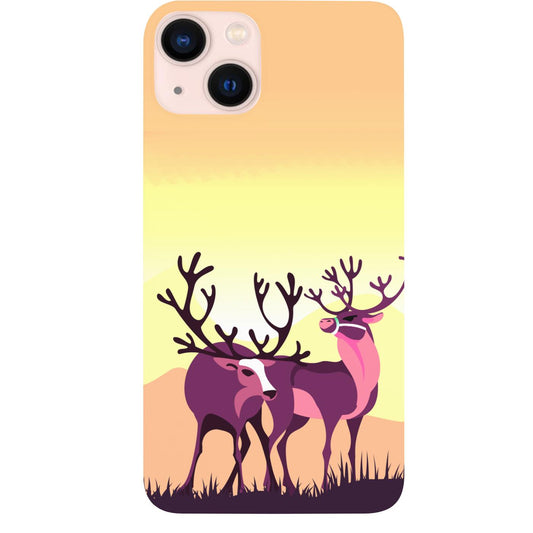 Deers in The Field - UV Color Printed Phone Case for iPhone 15/iPhone 15 Plus/iPhone 15 Pro/iPhone 15 Pro Max/iPhone 14/
iPhone 14 Plus/iPhone 14 Pro/iPhone 14 Pro Max/iPhone 13/iPhone 13 Mini/
iPhone 13 Pro/iPhone 13 Pro Max/iPhone 12 Mini/iPhone 12/
iPhone 12 Pro Max/iPhone 11/iPhone 11 Pro/iPhone 11 Pro Max/iPhone X/Xs Universal/iPhone XR/iPhone Xs Max/
Samsung S23/Samsung S23 Plus/Samsung S23 Ultra/Samsung S22/Samsung S22 Plus/Samsung S22 Ultra/Samsung S21