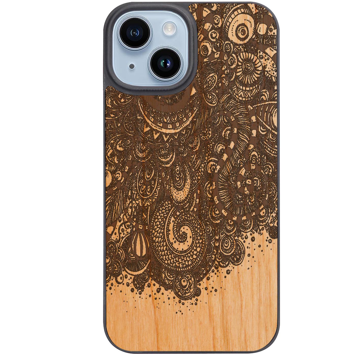 Eye Mandala - Engraved Phone Case