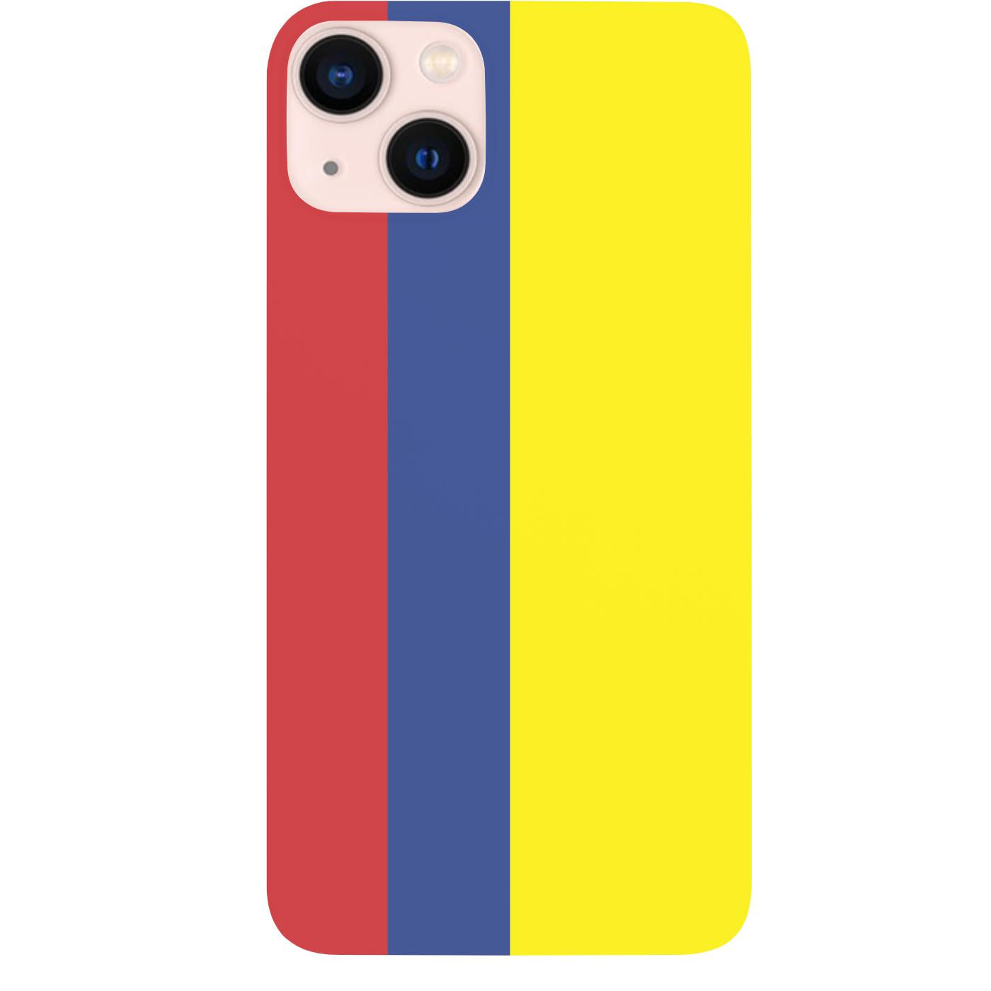 Flag Columbia - UV Color Printed Phone Case for iPhone 15/iPhone 15 Plus/iPhone 15 Pro/iPhone 15 Pro Max/iPhone 14/
iPhone 14 Plus/iPhone 14 Pro/iPhone 14 Pro Max/iPhone 13/iPhone 13 Mini/
iPhone 13 Pro/iPhone 13 Pro Max/iPhone 12 Mini/iPhone 12/
iPhone 12 Pro Max/iPhone 11/iPhone 11 Pro/iPhone 11 Pro Max/iPhone X/Xs Universal/iPhone XR/iPhone Xs Max/
Samsung S23/Samsung S23 Plus/Samsung S23 Ultra/Samsung S22/Samsung S22 Plus/Samsung S22 Ultra/Samsung S21