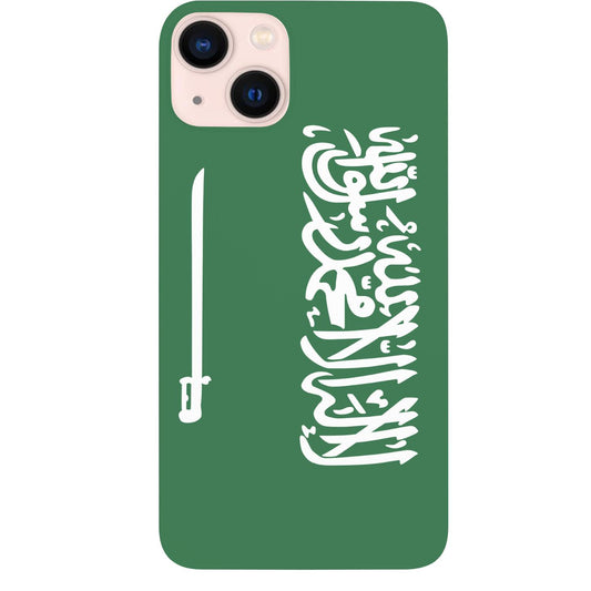 Flag Saudi Arabia - UV Color Printed Phone Case for iPhone 15/iPhone 15 Plus/iPhone 15 Pro/iPhone 15 Pro Max/iPhone 14/
iPhone 14 Plus/iPhone 14 Pro/iPhone 14 Pro Max/iPhone 13/iPhone 13 Mini/
iPhone 13 Pro/iPhone 13 Pro Max/iPhone 12 Mini/iPhone 12/
iPhone 12 Pro Max/iPhone 11/iPhone 11 Pro/iPhone 11 Pro Max/iPhone X/Xs Universal/iPhone XR/iPhone Xs Max/
Samsung S23/Samsung S23 Plus/Samsung S23 Ultra/Samsung S22/Samsung S22 Plus/Samsung S22 Ultra/Samsung S21