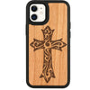 Floral Cross - Engraved  Phone Case for iPhone 15/iPhone 15 Plus/iPhone 15 Pro/iPhone 15 Pro Max/iPhone 14/
    iPhone 14 Plus/iPhone 14 Pro/iPhone 14 Pro Max/iPhone 13/iPhone 13 Mini/
    iPhone 13 Pro/iPhone 13 Pro Max/iPhone 12 Mini/iPhone 12/
    iPhone 12 Pro Max/iPhone 11/iPhone 11 Pro/iPhone 11 Pro Max/iPhone X/Xs Universal/iPhone XR/iPhone Xs Max/
    Samsung S23/Samsung S23 Plus/Samsung S23 Ultra/Samsung S22/Samsung S22 Plus/Samsung S22 Ultra/Samsung S21