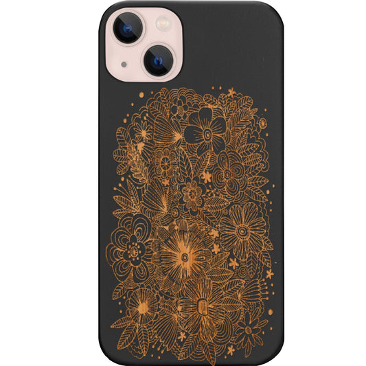 Flowers Lines - Engraved Phone Case for iPhone 15/iPhone 15 Plus/iPhone 15 Pro/iPhone 15 Pro Max/iPhone 14/
iPhone 14 Plus/iPhone 14 Pro/iPhone 14 Pro Max/iPhone 13/iPhone 13 Mini/
iPhone 13 Pro/iPhone 13 Pro Max/iPhone 12 Mini/iPhone 12/
iPhone 12 Pro Max/iPhone 11/iPhone 11 Pro/iPhone 11 Pro Max/iPhone X/Xs Universal/iPhone XR/iPhone Xs Max/
Samsung S23/Samsung S23 Plus/Samsung S23 Ultra/Samsung S22/Samsung S22 Plus/Samsung S22 Ultra/Samsung S21