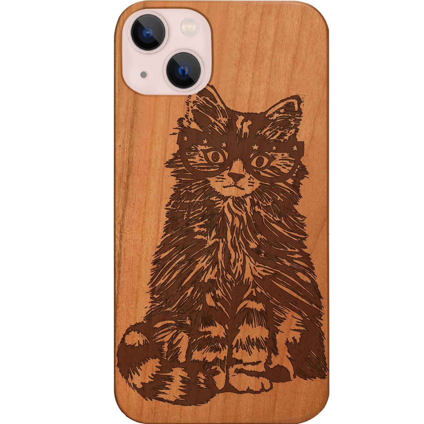 Fluffy Cat with Glasses - Engraved Phone Case for iPhone 15/iPhone 15 Plus/iPhone 15 Pro/iPhone 15 Pro Max/iPhone 14/
    iPhone 14 Plus/iPhone 14 Pro/iPhone 14 Pro Max/iPhone 13/iPhone 13 Mini/
    iPhone 13 Pro/iPhone 13 Pro Max/iPhone 12 Mini/iPhone 12/
    iPhone 12 Pro Max/iPhone 11/iPhone 11 Pro/iPhone 11 Pro Max/iPhone X/Xs Universal/iPhone XR/iPhone Xs Max/
    Samsung S23/Samsung S23 Plus/Samsung S23 Ultra/Samsung S22/Samsung S22 Plus/Samsung S22 Ultra/Samsung S21