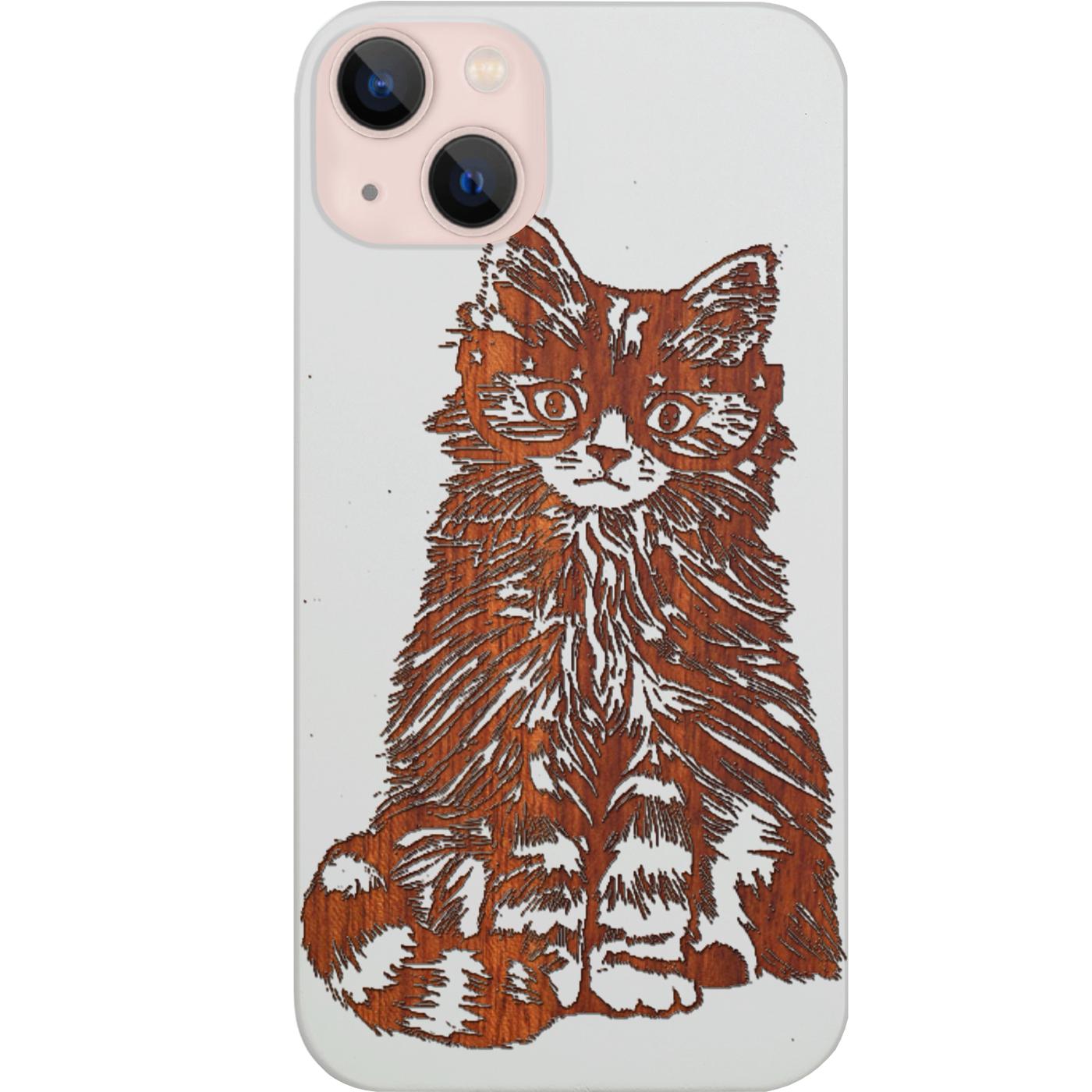 Fluffy Cat with Glasses - Engraved Phone Case for iPhone 15/iPhone 15 Plus/iPhone 15 Pro/iPhone 15 Pro Max/iPhone 14/
    iPhone 14 Plus/iPhone 14 Pro/iPhone 14 Pro Max/iPhone 13/iPhone 13 Mini/
    iPhone 13 Pro/iPhone 13 Pro Max/iPhone 12 Mini/iPhone 12/
    iPhone 12 Pro Max/iPhone 11/iPhone 11 Pro/iPhone 11 Pro Max/iPhone X/Xs Universal/iPhone XR/iPhone Xs Max/
    Samsung S23/Samsung S23 Plus/Samsung S23 Ultra/Samsung S22/Samsung S22 Plus/Samsung S22 Ultra/Samsung S21