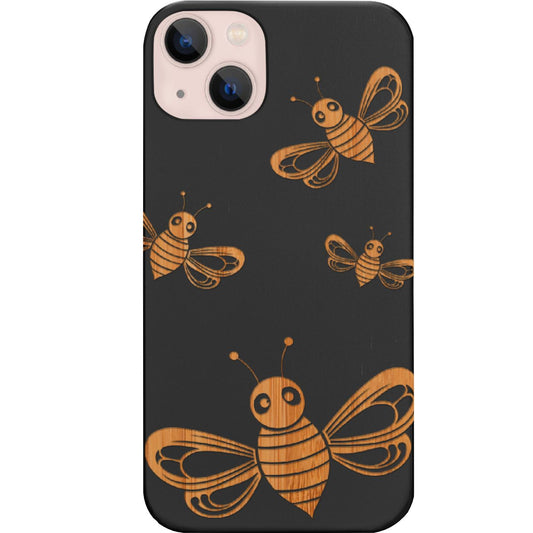 Flying Bees - Engraved Phone Case for iPhone 15/iPhone 15 Plus/iPhone 15 Pro/iPhone 15 Pro Max/iPhone 14/
iPhone 14 Plus/iPhone 14 Pro/iPhone 14 Pro Max/iPhone 13/iPhone 13 Mini/
iPhone 13 Pro/iPhone 13 Pro Max/iPhone 12 Mini/iPhone 12/
iPhone 12 Pro Max/iPhone 11/iPhone 11 Pro/iPhone 11 Pro Max/iPhone X/Xs Universal/iPhone XR/iPhone Xs Max/
Samsung S23/Samsung S23 Plus/Samsung S23 Ultra/Samsung S22/Samsung S22 Plus/Samsung S22 Ultra/Samsung S21