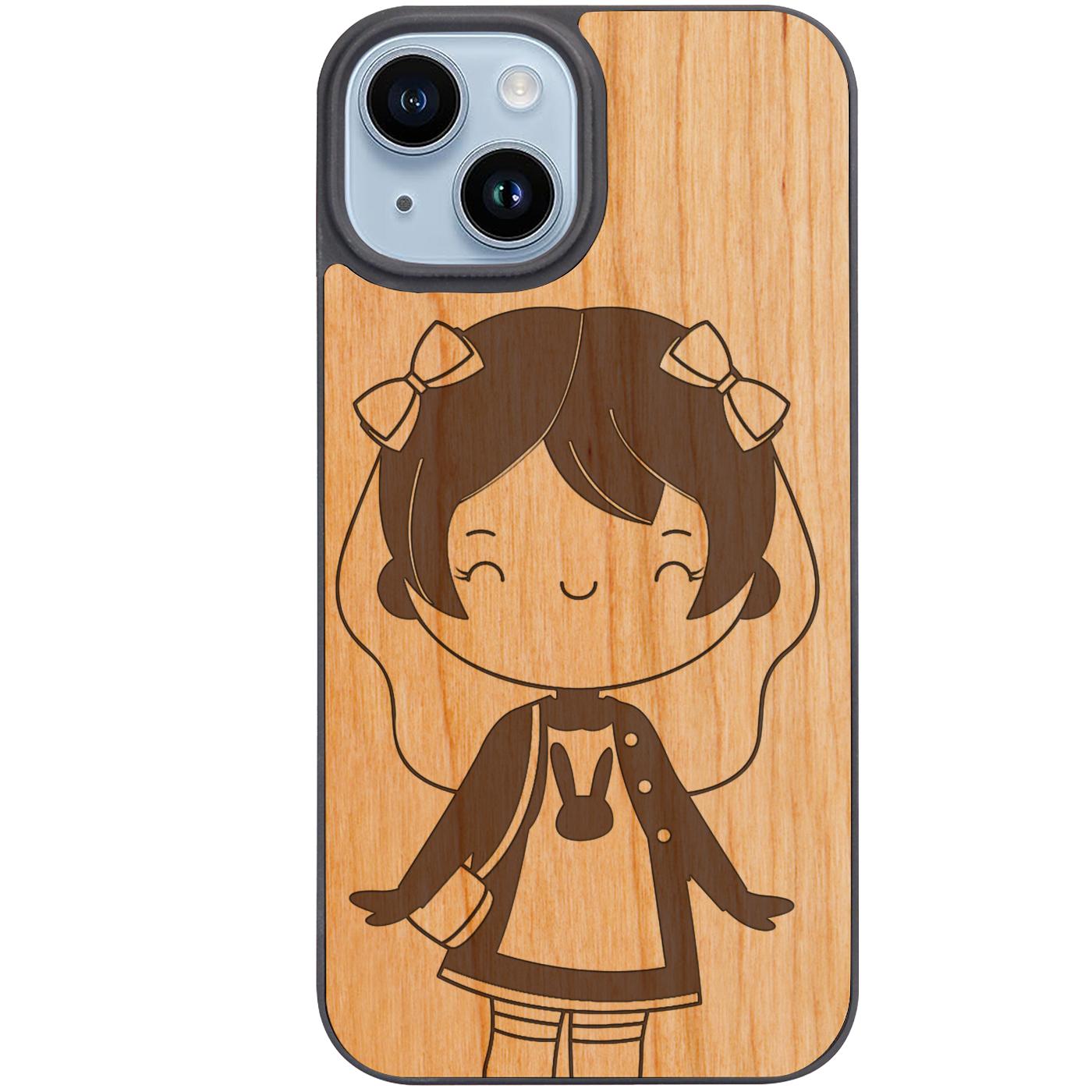 Girly Girl - Engraved Phone Case