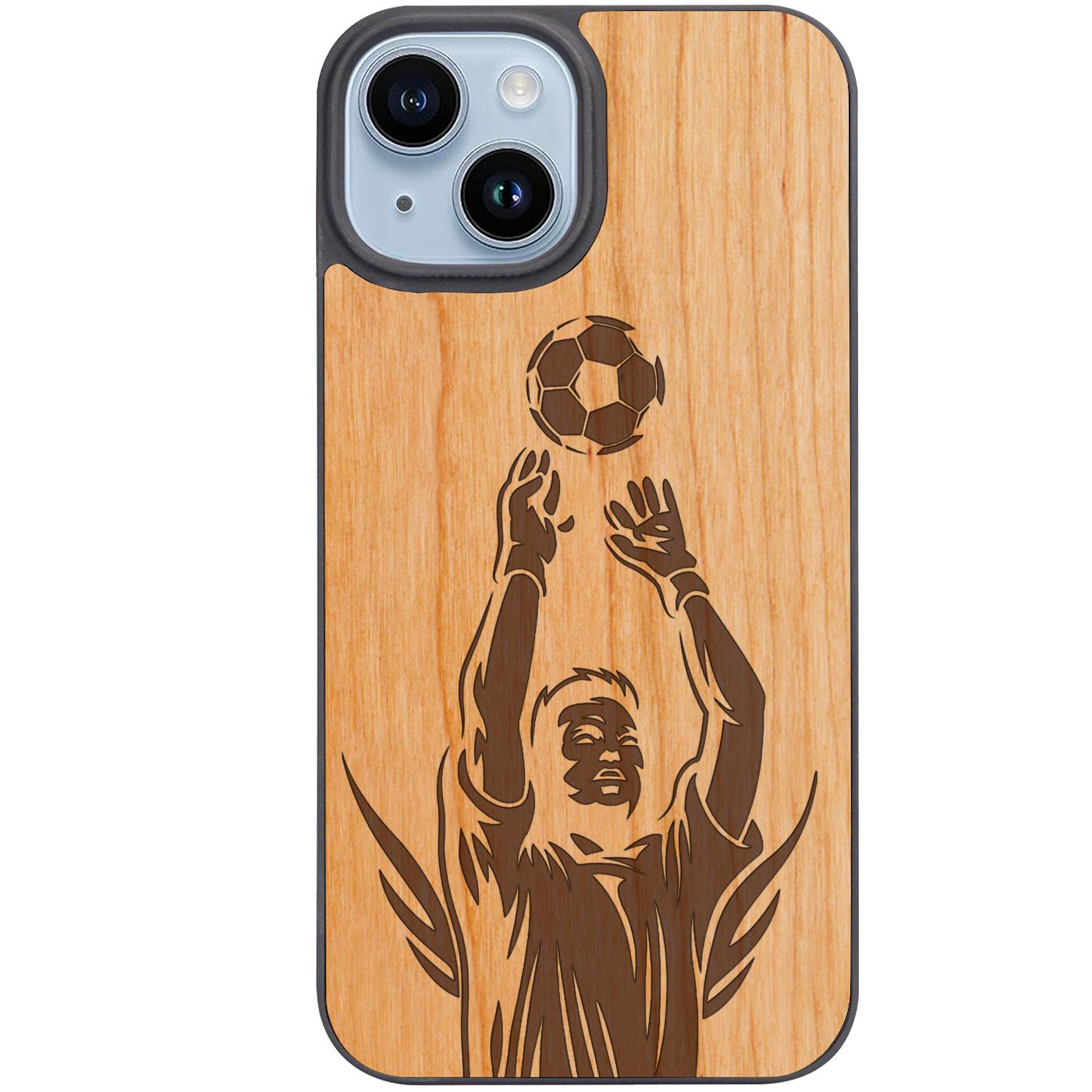 Goalkeeper - Engraved Phone Case