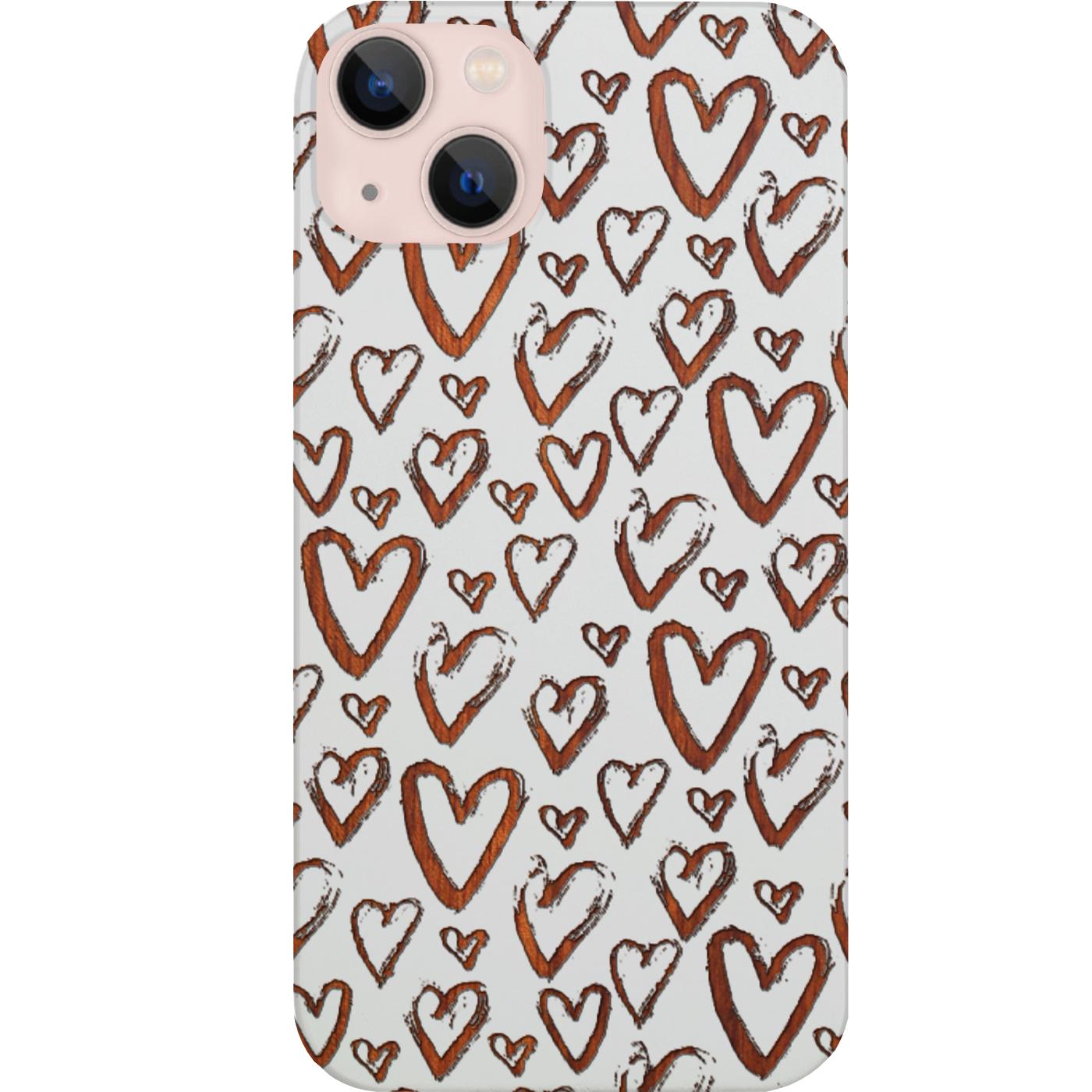 Heart Pattern - Engraved Phone Case for iPhone 15/iPhone 15 Plus/iPhone 15 Pro/iPhone 15 Pro Max/iPhone 14/
    iPhone 14 Plus/iPhone 14 Pro/iPhone 14 Pro Max/iPhone 13/iPhone 13 Mini/
    iPhone 13 Pro/iPhone 13 Pro Max/iPhone 12 Mini/iPhone 12/
    iPhone 12 Pro Max/iPhone 11/iPhone 11 Pro/iPhone 11 Pro Max/iPhone X/Xs Universal/iPhone XR/iPhone Xs Max/
    Samsung S23/Samsung S23 Plus/Samsung S23 Ultra/Samsung S22/Samsung S22 Plus/Samsung S22 Ultra/Samsung S21