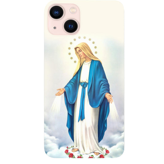 Holy Mary - UV Color Printed Phone Case for iPhone 15/iPhone 15 Plus/iPhone 15 Pro/iPhone 15 Pro Max/iPhone 14/
iPhone 14 Plus/iPhone 14 Pro/iPhone 14 Pro Max/iPhone 13/iPhone 13 Mini/
iPhone 13 Pro/iPhone 13 Pro Max/iPhone 12 Mini/iPhone 12/
iPhone 12 Pro Max/iPhone 11/iPhone 11 Pro/iPhone 11 Pro Max/iPhone X/Xs Universal/iPhone XR/iPhone Xs Max/
Samsung S23/Samsung S23 Plus/Samsung S23 Ultra/Samsung S22/Samsung S22 Plus/Samsung S22 Ultra/Samsung S21