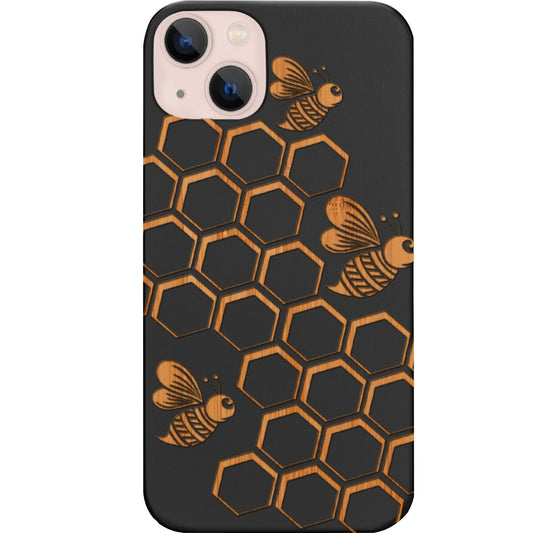 Honey Bee Hive - Engraved Phone Case for iPhone 15/iPhone 15 Plus/iPhone 15 Pro/iPhone 15 Pro Max/iPhone 14/
iPhone 14 Plus/iPhone 14 Pro/iPhone 14 Pro Max/iPhone 13/iPhone 13 Mini/
iPhone 13 Pro/iPhone 13 Pro Max/iPhone 12 Mini/iPhone 12/
iPhone 12 Pro Max/iPhone 11/iPhone 11 Pro/iPhone 11 Pro Max/iPhone X/Xs Universal/iPhone XR/iPhone Xs Max/
Samsung S23/Samsung S23 Plus/Samsung S23 Ultra/Samsung S22/Samsung S22 Plus/Samsung S22 Ultra/Samsung S21