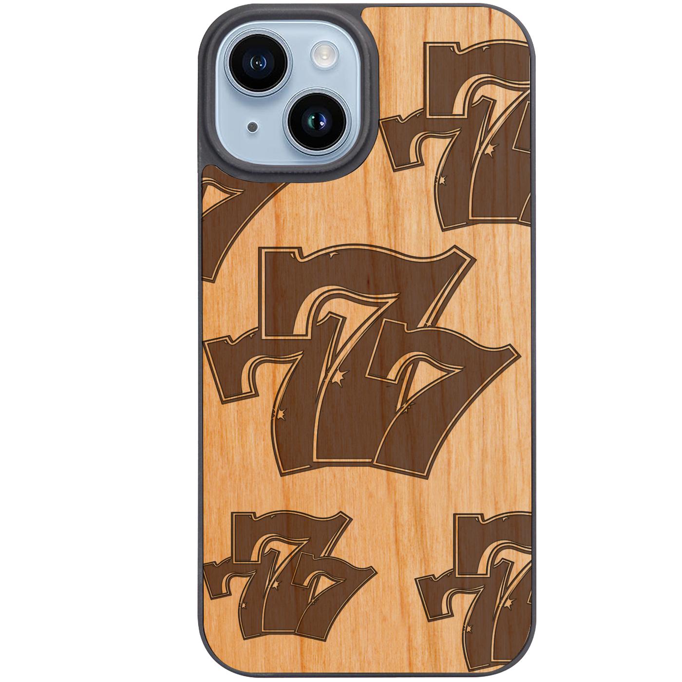 Lucky Seven - Engraved Phone Case