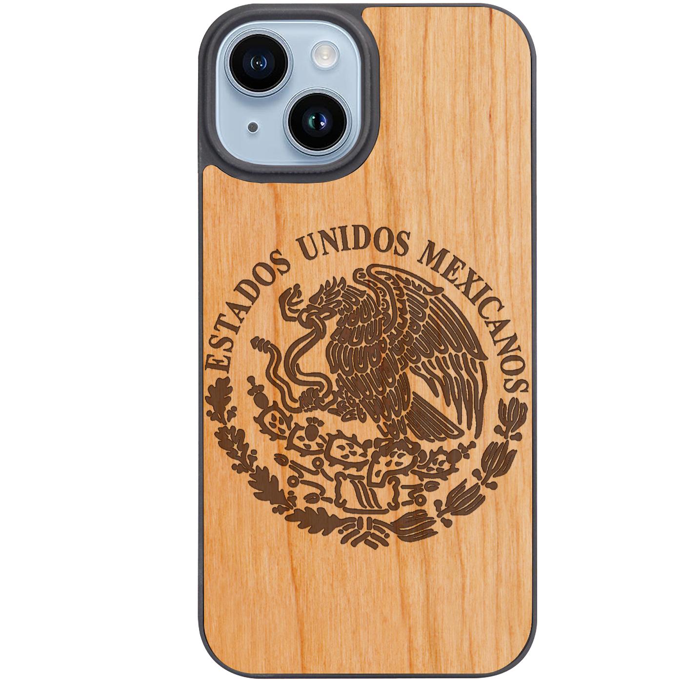 Mexico Arms - Engraved Phone Case