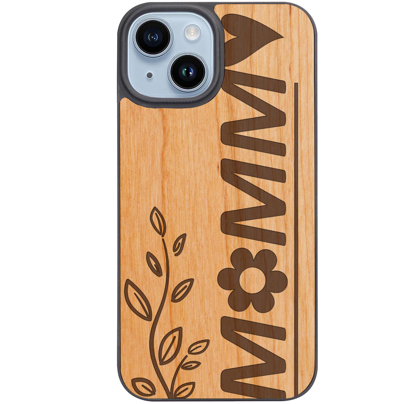 Mom - Engraved Phone Case