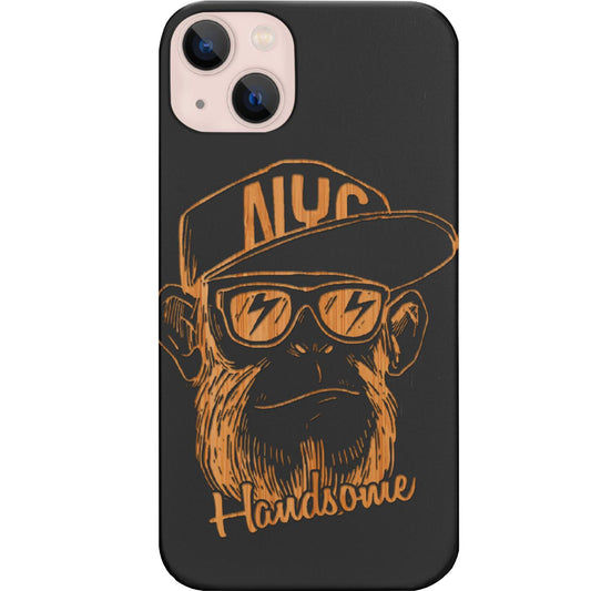 Monkey Handsome - Engraved Phone Case for iPhone 15/iPhone 15 Plus/iPhone 15 Pro/iPhone 15 Pro Max/iPhone 14/
iPhone 14 Plus/iPhone 14 Pro/iPhone 14 Pro Max/iPhone 13/iPhone 13 Mini/
iPhone 13 Pro/iPhone 13 Pro Max/iPhone 12 Mini/iPhone 12/
iPhone 12 Pro Max/iPhone 11/iPhone 11 Pro/iPhone 11 Pro Max/iPhone X/Xs Universal/iPhone XR/iPhone Xs Max/
Samsung S23/Samsung S23 Plus/Samsung S23 Ultra/Samsung S22/Samsung S22 Plus/Samsung S22 Ultra/Samsung S21