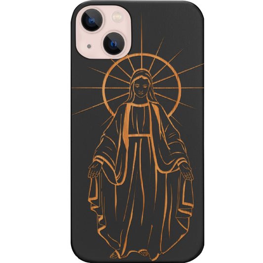 Mother Mary - Engraved Phone Case for iPhone 15/iPhone 15 Plus/iPhone 15 Pro/iPhone 15 Pro Max/iPhone 14/
iPhone 14 Plus/iPhone 14 Pro/iPhone 14 Pro Max/iPhone 13/iPhone 13 Mini/
iPhone 13 Pro/iPhone 13 Pro Max/iPhone 12 Mini/iPhone 12/
iPhone 12 Pro Max/iPhone 11/iPhone 11 Pro/iPhone 11 Pro Max/iPhone X/Xs Universal/iPhone XR/iPhone Xs Max/
Samsung S23/Samsung S23 Plus/Samsung S23 Ultra/Samsung S22/Samsung S22 Plus/Samsung S22 Ultra/Samsung S21