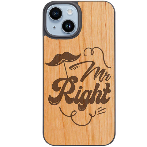 Mr Right - Engraved Phone Case for iPhone 15/iPhone 15 Plus/iPhone 15 Pro/iPhone 15 Pro Max/iPhone 14/
    iPhone 14 Plus/iPhone 14 Pro/iPhone 14 Pro Max/iPhone 13/iPhone 13 Mini/
    iPhone 13 Pro/iPhone 13 Pro Max/iPhone 12 Mini/iPhone 12/
    iPhone 12 Pro Max/iPhone 11/iPhone 11 Pro/iPhone 11 Pro Max/iPhone X/Xs Universal/iPhone XR/iPhone Xs Max/
    Samsung S23/Samsung S23 Plus/Samsung S23 Ultra/Samsung S22/Samsung S22 Plus/Samsung S22 Ultra/Samsung S21