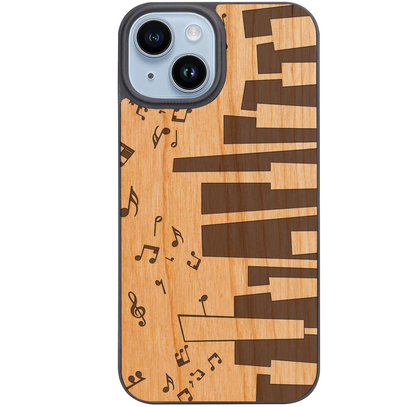 Music Note - Engraved Phone Case