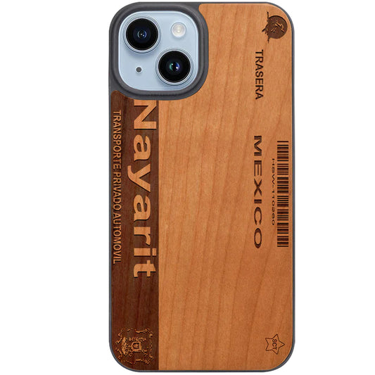 NAYARIT - Plate for iPhone 15/iPhone 15 Plus/iPhone 15 Pro/iPhone 15 Pro Max/iPhone 14/
iPhone 14 Plus/iPhone 14 Pro/iPhone 14 Pro Max/iPhone 13/iPhone 13 Mini/
iPhone 13 Pro/iPhone 13 Pro Max/iPhone 12 Mini/iPhone 12/
iPhone 12 Pro Max/iPhone 11/iPhone 11 Pro/iPhone 11 Pro Max/iPhone X/Xs Universal/iPhone XR/iPhone Xs Max/
Samsung S23/Samsung S23 Plus/Samsung S23 Ultra/Samsung S22/Samsung S22 Plus/Samsung S22 Ultra/Samsung S21