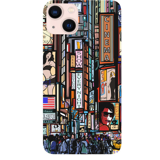 New York Street View - UV Color Printed Phone Case for iPhone 15/iPhone 15 Plus/iPhone 15 Pro/iPhone 15 Pro Max/iPhone 14/
iPhone 14 Plus/iPhone 14 Pro/iPhone 14 Pro Max/iPhone 13/iPhone 13 Mini/
iPhone 13 Pro/iPhone 13 Pro Max/iPhone 12 Mini/iPhone 12/
iPhone 12 Pro Max/iPhone 11/iPhone 11 Pro/iPhone 11 Pro Max/iPhone X/Xs Universal/iPhone XR/iPhone Xs Max/
Samsung S23/Samsung S23 Plus/Samsung S23 Ultra/Samsung S22/Samsung S22 Plus/Samsung S22 Ultra/Samsung S21