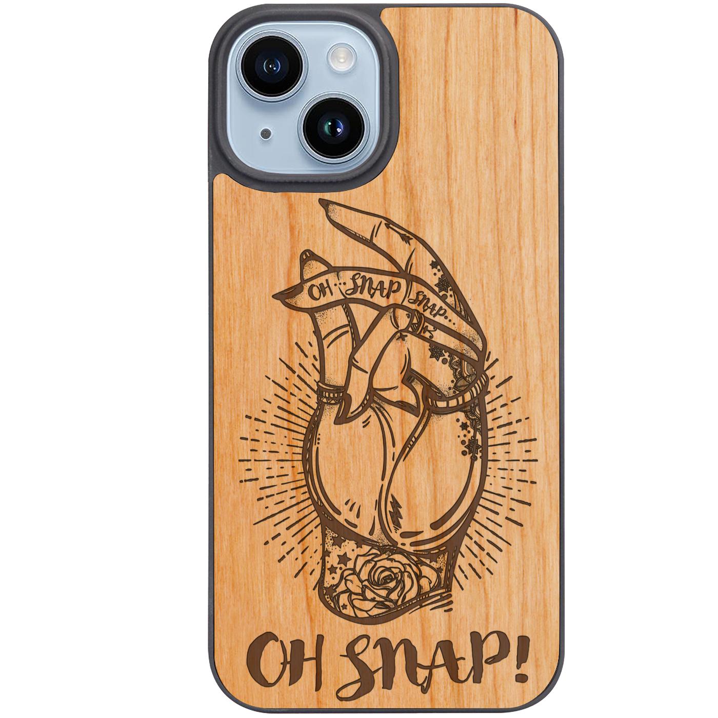 Oh Snap - Engraved Phone Case