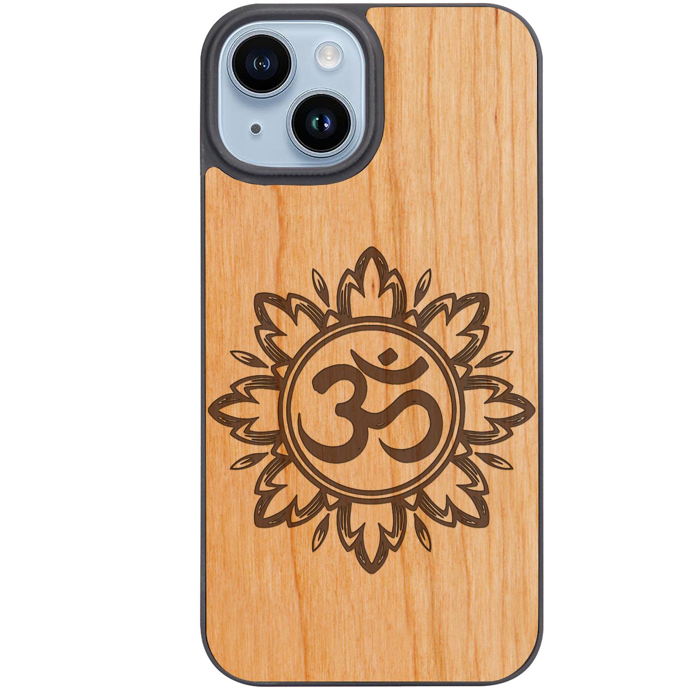 Om Chakra - Engraved Phone Case