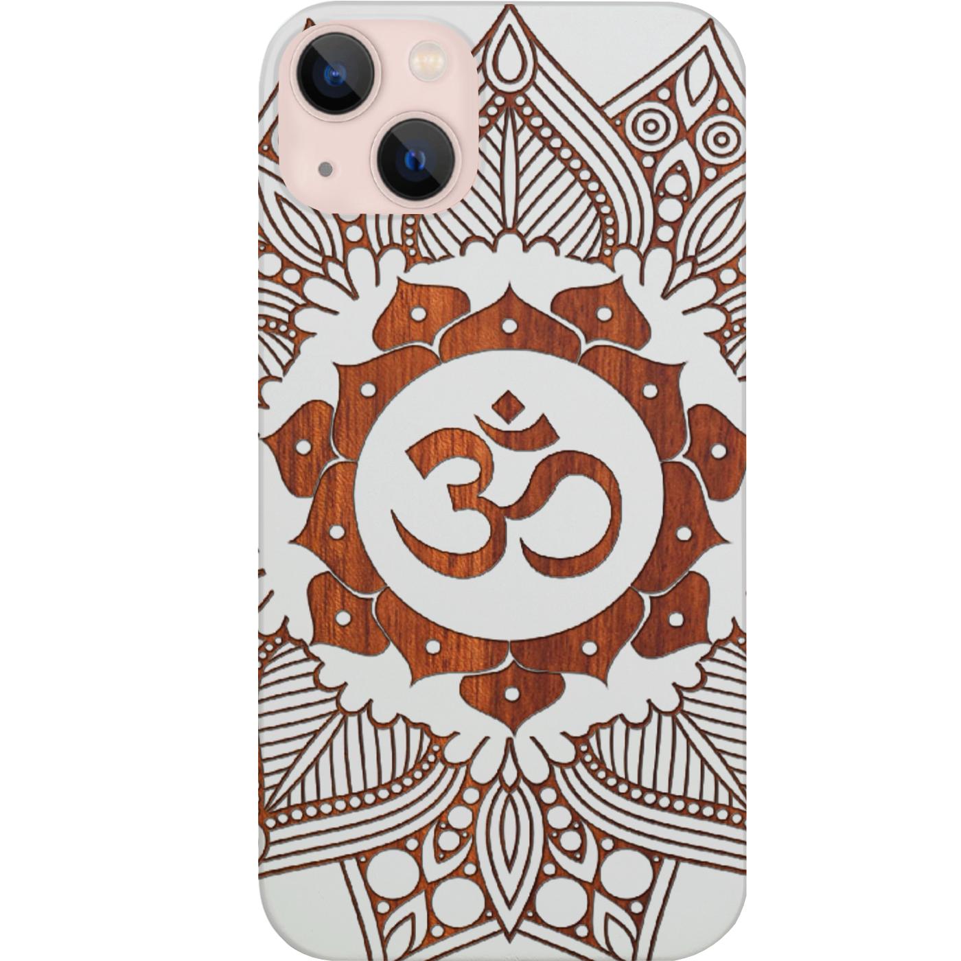 Om Mandala Art - Engraved Phone Case for iPhone 15/iPhone 15 Plus/iPhone 15 Pro/iPhone 15 Pro Max/iPhone 14/
    iPhone 14 Plus/iPhone 14 Pro/iPhone 14 Pro Max/iPhone 13/iPhone 13 Mini/
    iPhone 13 Pro/iPhone 13 Pro Max/iPhone 12 Mini/iPhone 12/
    iPhone 12 Pro Max/iPhone 11/iPhone 11 Pro/iPhone 11 Pro Max/iPhone X/Xs Universal/iPhone XR/iPhone Xs Max/
    Samsung S23/Samsung S23 Plus/Samsung S23 Ultra/Samsung S22/Samsung S22 Plus/Samsung S22 Ultra/Samsung S21